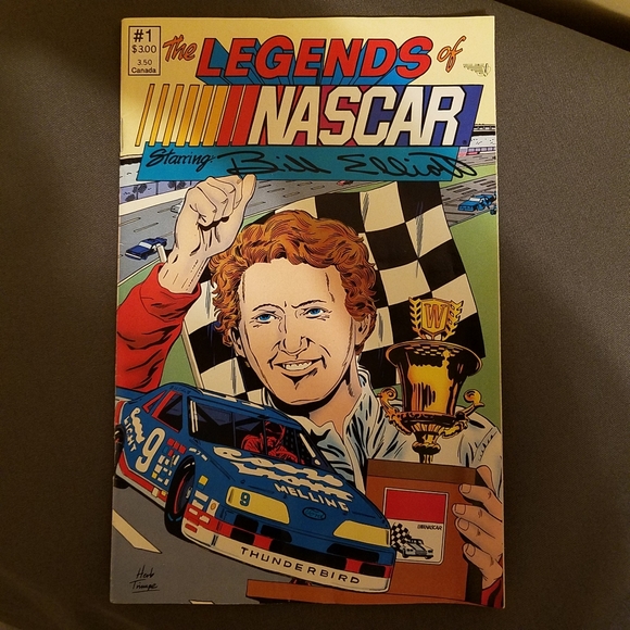 VTG comic book the Legends of NASCAR starring Bill Elliott 1991 - Picture 1 of 10